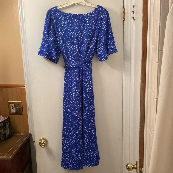 DKNY Blue Midi Dress - Picture 10 of 10